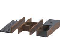 Sistema de mobiliario Duravit anchura 325 mm, sin recorte de sifón, UV0503077770000, Color: Nogal americano macizo