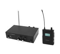 Sistema de Monitor Inalámbrico 526-535 MHz, Sistema de Monitor de Oído Inalámbrico, Receptor Transmisor de Monitor de Oído Estéreo, Sonido Premium, Puerto de 3,5 Mm, Pantalla