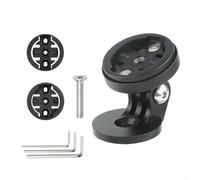 Sistema de montaje de cámara de acción para tapa superior de vástago de bicicleta con adaptador para computadoras Garmin M6x1x35mm Material de aluminio