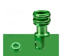 Sistema de montaje de pedal de liberación rápida para bicicletas plegables compatible con P8 P10 D9 y marcos de estilo CNC Material de aluminio (verde oscuro)