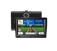 Sistema de navegación GPS para Coche Navegador GPS para Coche/camión Android de 7 Pulgadas para cámara salpicadero, DVR para Coche, 1080P, Wi-Fi