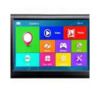 Sistema de navegación GPS para Coche Navegador GPS portátil HD de 5 Pulgadas con mapas Europa y Rusia para 2025. para Coches, Camiones, Camping caravanas