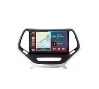 Sistema de Navegación GPS para Jeep Cherokee 2014-2017 Navegador para Camion Traffic, Mapas del Mundo, Avisos de Restricciones, Actualizaciones Rápidas Vía Wi-Fi, Señales Visuales, 4 Nuclear 2G+32G