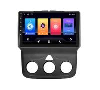 Sistema de navegación para automóviles Radio Android de 9" para Dodge para Ram 1500, 2500 y 3500 (2013-2019) con GPS estéreo(T1 1-16GB WiFi A)