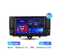Sistema de navegación por vídeo con reproducción de coche. Para Benz Para Smart Fortwo 2 2010-2015 Radio para coche Reproductor multimedia de vídeo Navegación GPS Android Sin 2di(10smart CC2p 128G-F2)