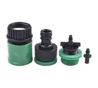 Sistema de nebulización de jardín, kit de riego automático de plantas con manguera de 20 m para patio, spray de refrigeración, humidificador de invernadero, riego de balcón, para boquillas de aspersor