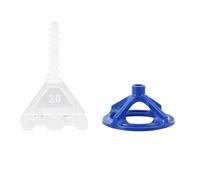 Sistema de nivelación baldosas cerámica en espiral, clips, espaciadores, correas, cuñas for la colocación, fijación a pared y suelo, herramientas construcción para paredes(Blue2 400Pcs,2.0mm)