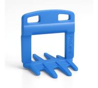Sistema De Nivelación De Azulejos - FixLevel - Cuñas Niveladoras Suelo 2mm - Niveladores De Azulejos - Clips de Nivelacion 2mm - Medidas 0,5/1 / 2/3 mm - 250 u. (2 mm)