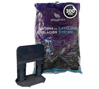 Sistema de nivelación de azulejos Peygran de 2 mm: 300 clips. Para instalación de azulejos y piedra sin desniveles, para profesionales y bricolaje. El producto más preciso y fiable del mercado.