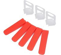 Sistema de nivelación de azulejos TOPWAY Paquete de 400 unidades Niveladores de 3 mm Espaciadores para la construcción de paredes Pisos