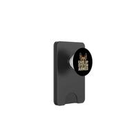 Sistema de Orejas Armado - Pastor Belga Malinois Belga PopSockets PopWallet para MagSafe