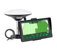 Sistema de orientación agrícola para tractor GPS de 7/9 pulgadas, antena GNSS de alta precisión para arar, sembrar y deshierbar, fuerte antiinterferencias (9 pulgadas)