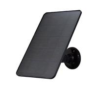 Sistema de Panel Solar de 3 W, Resistente Al Agua, con Soporte Ajustable de 360 para Luz de Cámara de Seguridad Exterior, Duradero para Todo Tipo de