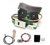Sistema de pastilla de guitarra, pastilla de uñas, preamplificador de guitarra DIY, ecualizador EQ Compatible con ukelele clásico VT1, guitarra acústica