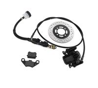 Sistema De Pinza De Freno De Disco Trasero Hidr¨¢ulico Go Kart,Frenos Go Kart, Pastillas Del Sistema De Pinza De Freno De Disco Trasero Rotor De Disco Freno Trasero Cilindro Maestro Conjunto De Pinza