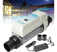 Sistema de piscina de agua salada para piscinas subterráneas, 8/12/16/20g/h Sistema electrolítico del generador de cloro de sal, Dispositivo de clorador de spa de agua salada, Generador de cloro de ag