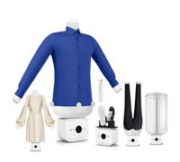 Sistema de planchado: plancha vertical 4 en 1 con secado automático, refrescante y desinfectante, cuenta con 3 programas de ahorro de energía para un cuidado eficiente de la ropa