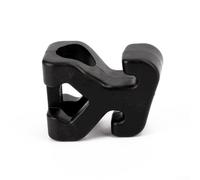 Sistema de polea de flecha deslizante de cable, divisor de cuerda de arco de plástico que mejora la precisión, equipo de caza silencioso 3 x 2,2 x 1,6 cm