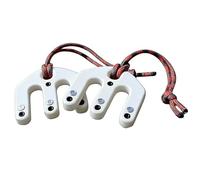 Sistema de polea ligera de plástico para caza y recolección, herramienta de elevación compacta y portátil para la vida silvestre material