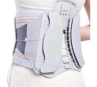 Sistema De Poleas Lumbares Con Soporte Envolvente De 360 Grados, Placa De Soporte Lumbar Ajustable, Triple Refuerzo, Tracción Biónica De 26°, 3 Tipos De Espaciadores De Fisioterapia Para Hernia Disca