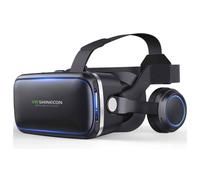 Sistema de protección ocular Gafas 3D VR para TV Películas y videojuegos, experiencia de uso cómoda Distancia pupilar ajustable, auriculares VR