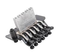 Sistema de Puente de Trémolo de Guitarra Eléctrica Sistema de Puente de Trémolo de Guitarra Puente de Vibrato de Metal para Reemplazo de Estilo Floyd Rose (Negro)