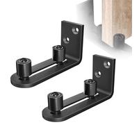 Sistema de puerta corredera Nizirioo 8 en 1, sistema de puerta corredera, guía de suelo, guía de suelo, guía de suelo, guía de suelo, guía de pared, perfecta para todas las puertas correderas con mano