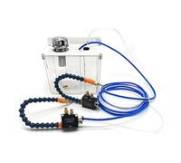 Sistema de pulverización de refrigeración mejorado con 2 pulverizadores YS BPV 3000 tanque de 3 L para lubricación superior y aplicación de refrigerante (220 V)