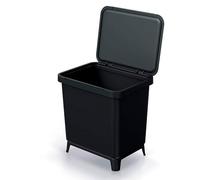 Sistema de reciclaje de 30L en color negro KEDEN