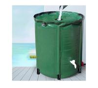 Sistema de recolección de Agua de Lluvia con Grifo de Filtro. Barril de Agua de 100 litros. Solución de Almacenamiento de Agua para Exteriores, Ideal para Patios y Jardin
