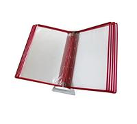 Sistema de referencia de escritorio, carpeta de escritorio abatible, tamaño carta A4, uso equipado con taller/oficina/laboratorio (color: F)