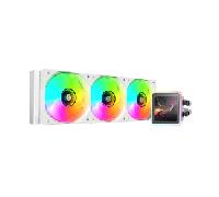 SISTEMA DE REFRIGERACION LIQUIDA MARS GAMING MLVISIONPRO360 NEGRO 3x120mm ARGB TPD 600W LCD MLVISIONPRO360W