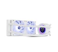 Sistema de refrigeración líquida nox x-240 lcd/ blanco