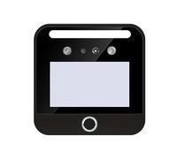 Sistema de Registro AI-identificación biométrica, reconocimiento, escáner de Huellas Dactilares, Reloj, máquina de Tiempo de Asistencia for empleados, grabadora de Tiempo para empleados pequeñas empr