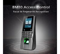 Sistema de registro BM10 biométrico Facial Control de acceso de huellas dactilares WIFI máquina de tiempo de asistencia Sensor eléctrico sistema de código cerradura de puerta para empleados pequeñas e