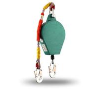 Sistema de rescate de trípode resistente, espacio reducido, polea portátil para pozos profundos y trincheras de cable, equipo de seguridad de trabajo aéreo de emergencia