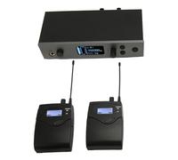 Sistema de Retorno de Oído de Monitor, Sistema Profesional de Monitor de Auricular Inalámbrico UHF de Largo Alcance 1 Remolques 2 de un Canal 100-240 V para Estudio para