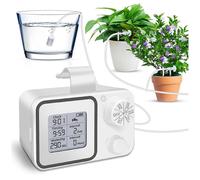 Sistema de riego automático con goteros ajustables. Kit de riego por goteo automático con programación