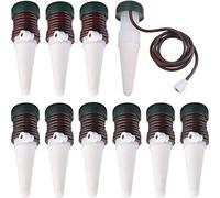 Sistema de riego automático de estacas de riego, paquete de 10 unidades, riego por goteo automático para plantas de interior o exterior