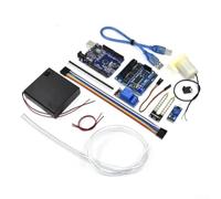 Sistema de riego automático de plantas con sensor de humedad del suelo, módulo de riego alimentado por USB para invernadero de jardín, incluye tubo de silicona de 50 cm