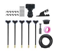 Sistema de riego de jardín - 360 grados Automático de goteo flexible | Intelligent Riego for Plants System, Sprinklers Garden, Balcón, Garden, Grass, Patio, Landscape, Garden and Farm