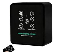 Sistema de riego para terrarios, humidificadores de reptiles, sistema inteligente para reptiles con mando a distancia, temporizador y boquillas de pulverización ajustables 360 °, humidificador de