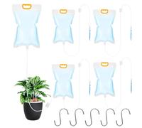 Sistema de Riego por Goteo, panemy 5 Piezas de 3,5 l Riego por Goteo para Macetas, Dispositivos de Riego para Plantas, Bolsa de Riego para Plantas, Para las Fiestas, las Vacaciones y los Asuntos