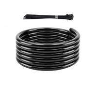 Sistema de riego por goteo para riego de jardín: kit automático de 230 pies para plantas de agua, camas en maceta, manguera de césped, patio al aire libre, árbol de invernadero con manguera de tubo de