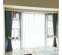 Sistema de riel for cortina de techo de aleación de aluminio de primera calidad: panel de cenefa multiusos de fácil instalación y gran capacidad de carga.(1.4m)