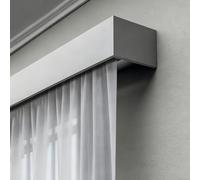 Sistema de Riel para Cortinas con Tapaños | Guía Simple para Divisor de Ambientes | Montaje en Pared | Ideal para Salón y Dormitorio(460cm/181.1in/15.1ft)