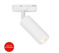 BRILONER - Sistema de raíles Rail Proyector LED, regulable, orientable, accesorio, tracklight, proyector LED, proyector de techo, proyector, 40x100mm (DxH), blanco