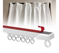 Sistema de rodillo autoadhesivo para techo, sin taladro, fácil de instalar para tabiques de habitaciones, hospitales, baños, 1,25 m