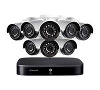 Sistema de seguridad 4K Ultra HD de 8 canales con 2 TB DVR y ocho 4K Ultra HD cámara de visión nocturna con control de voz para el hogar inteligente