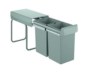 Sistema de separación de residuos GROHE Blue 30 cm - 15 l / 15 l, compatible con Grohe Blue Home, Grohe Red M y L, 40855000